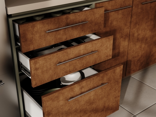 krokodillen leer keuken wrappen